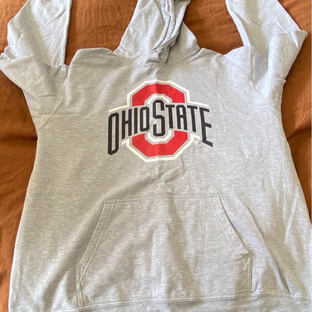 Ohio State Gray Hoodie Sweatshirt - XL